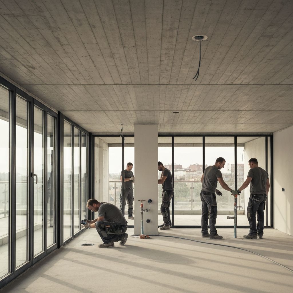 Interiér bytového projektu